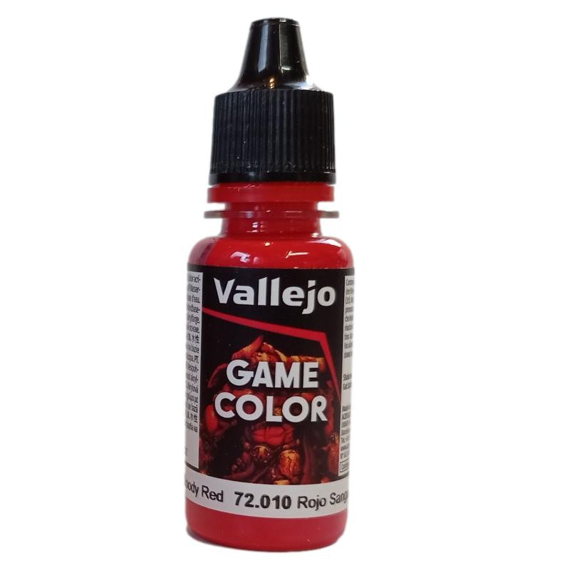 Vallejo Game Color: Bloody Red, 17 ml. 72010